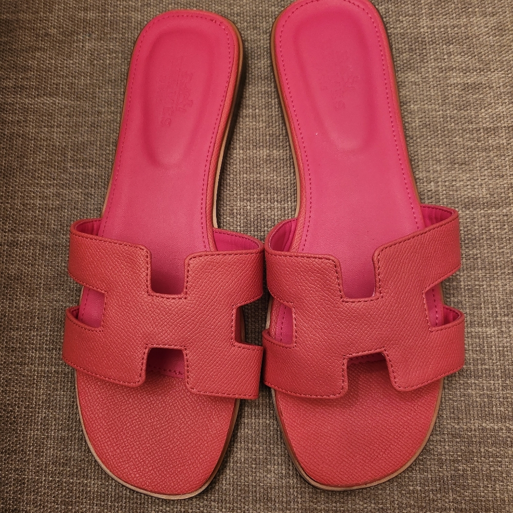 Hermes oran sandals